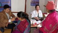दल्चोकीमा निःशुल्क महिला स्वास्थ्य शिविर सम्पन्न, ६८ जनाले लिए सेवा